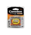 Camelion Nimh aa batterij 1.2v-2500mah (4/kaart ) - gratis opbergdoos