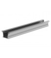 LEDsON Recessed slimline 15 mm - aluminium-inbouwprofiel voor ledstrip - geanodiseerd aluminium - zilver - 2 m