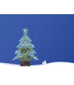 Velleman Mini Kits Kerstboom - blauwe leds - aan/uit-schakelaar