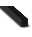 LEDsON Slimline 15 fl - aluminium profiel voor ledstrip - high efficiency - zwart - premium kwaliteit