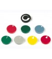 Seder Lid for 15mm button (black - white arrow)