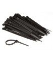 Perel Set met nylon kabelbinders - 4.6 x 120 mm - zwart (100 st.)