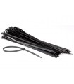 Perel Set met nylon kabelbinders - 8.8 x 500 mm - zwart (100 st.)