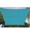 Perel Garden Zonnezeil - vierkant - 5 x 5 m - kleur: hemelsblauw