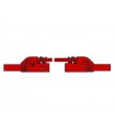 Hirschmann Contact protected measuring lead 4mm 50cm / red (mlb-sh/ws 50/1)