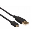 HQ-Power Usb 2.0 a-plug naar micro-usb plug / koper / basis / 0.75 m / verguld / m-m